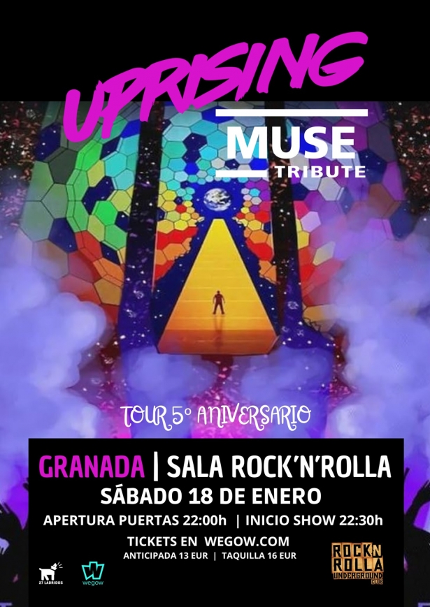 Cartel del concierto (27 LADRIDOS)