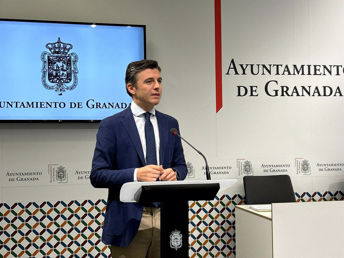 El portavoz del equipo de gobierno local de Granada, Jorge Saavedra, en imagen de archivo (AYUNTAMIENTO)