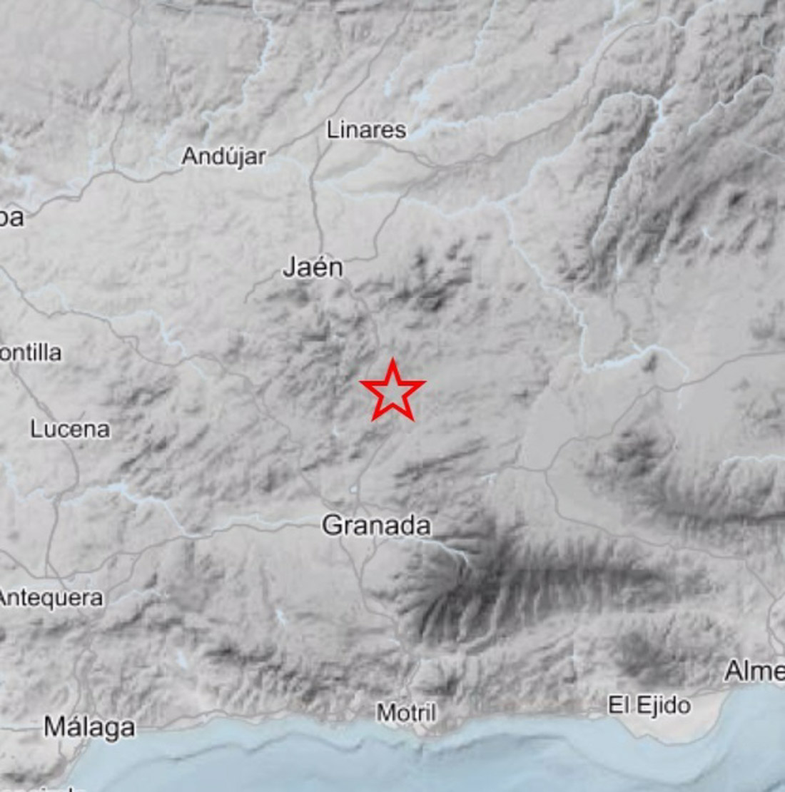 Seísmo de magnitud 3 con epicentro en Dehesas Viejas (INSTITUTO GEOGRÁFICO NACIONAL)