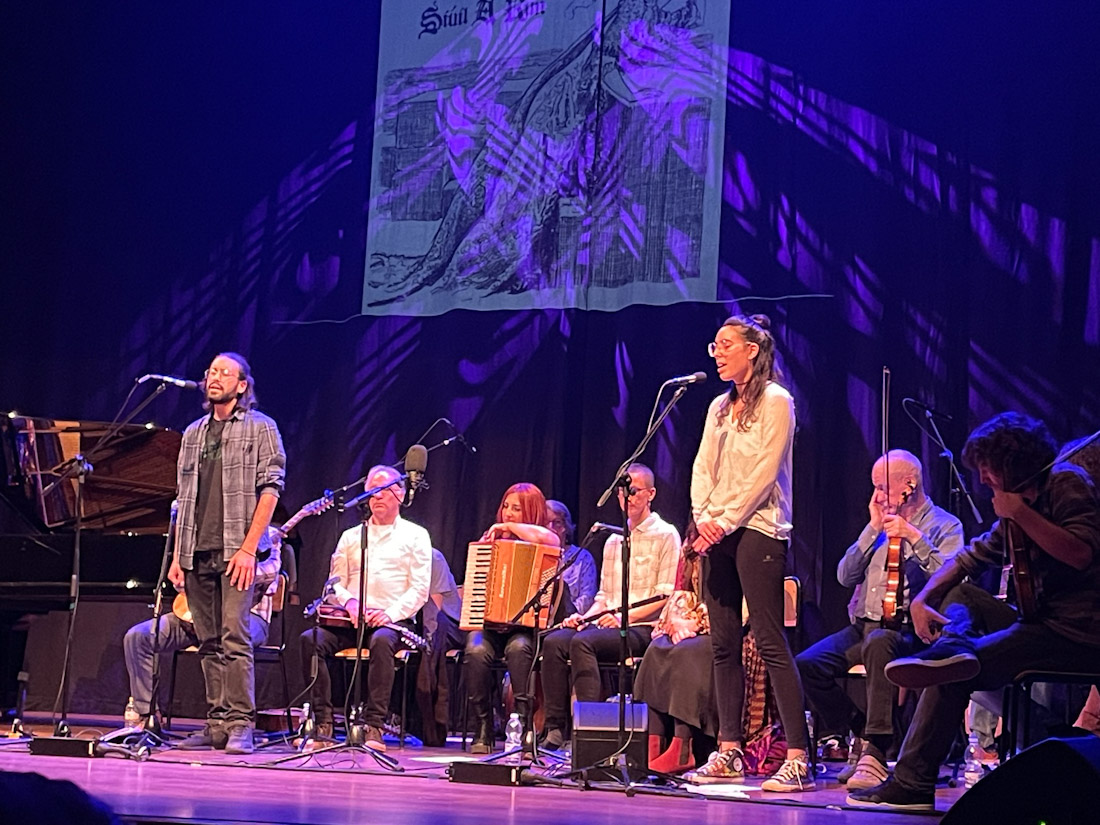 Céili Band de la Universidad de Granada en uno de sus populares espectáculos de música y danza irlandesa (UGR)