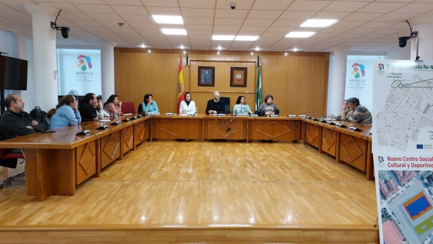 Imagen de la reunión (AYTO. ARMILLA)
