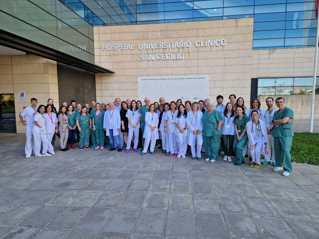 Profesionales del Servicio de Neumología (HUSC)