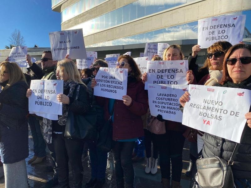 Imagen de la protesta (UGT)