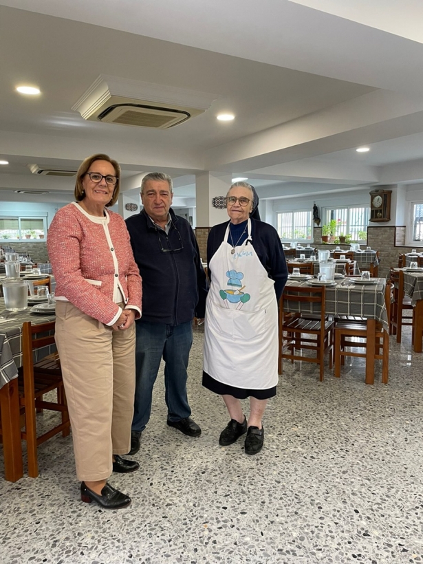 Visita al comedor social Regina Mundi (JUNTA)