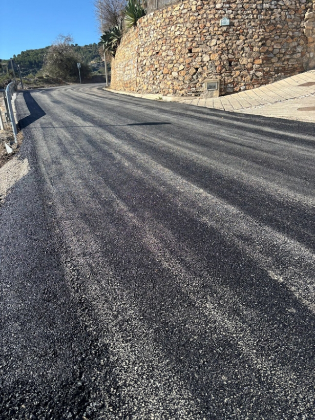 Obras en la carretera GR-5209 (AYTO GUALCHOS-CASTELL DE FERRO)