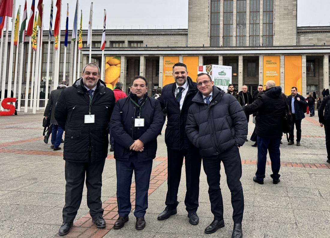 Delegación de Caja Rural Granada en Fruit Logística, Berlín (CAJA RURAL)