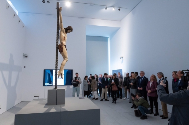 Finaliza la restauración del Cristo de la Misericordia de la Cofradía del Silencio tras cinco meses de trabajos (JUNTA DE ANDALUCÍA)