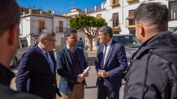 Visita del delegado del Gobierno en Andalucía, Pedro Fernández, a municipios de la Alpujarra de Granada (DELEGACIÓN DEL GOBIERNO)