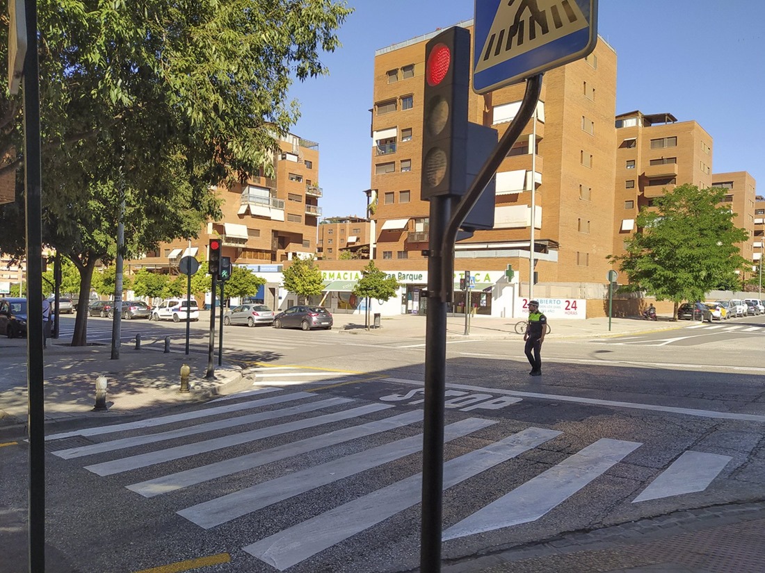  Semáforos en Granada, en imagen de archivo (AYUNTAMIENTO DE GRANADA)