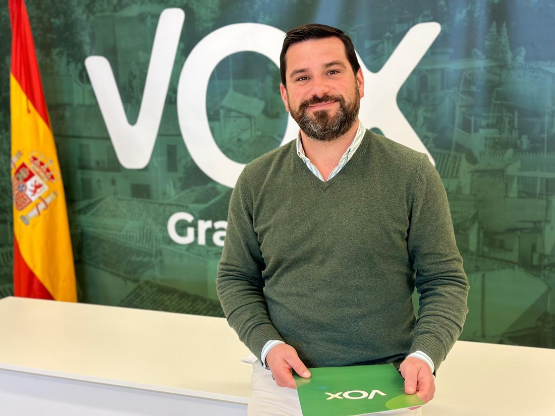 El portavoz de VOX en el Ayuntamiento de Pinos Puente, Antonio Duarte (VOX)