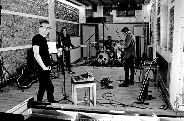 091 en el estudio de grabación el pasado mes de diciembre (JESÚS GARCÍA LATORRE)