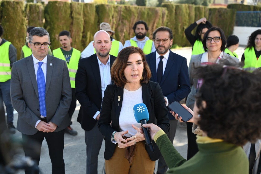 Rocío Blanco atiende a los medios(JUNTA)