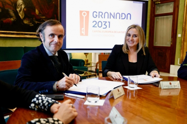 Firma del convenio (AYTO. GRANADA)