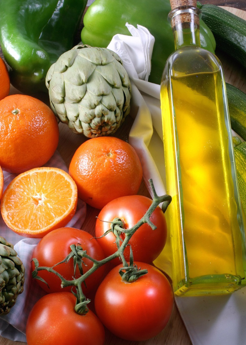 Frutas, verduras y aceite, en imagen de archivo (JUNTA DE ANDALUCÍA)