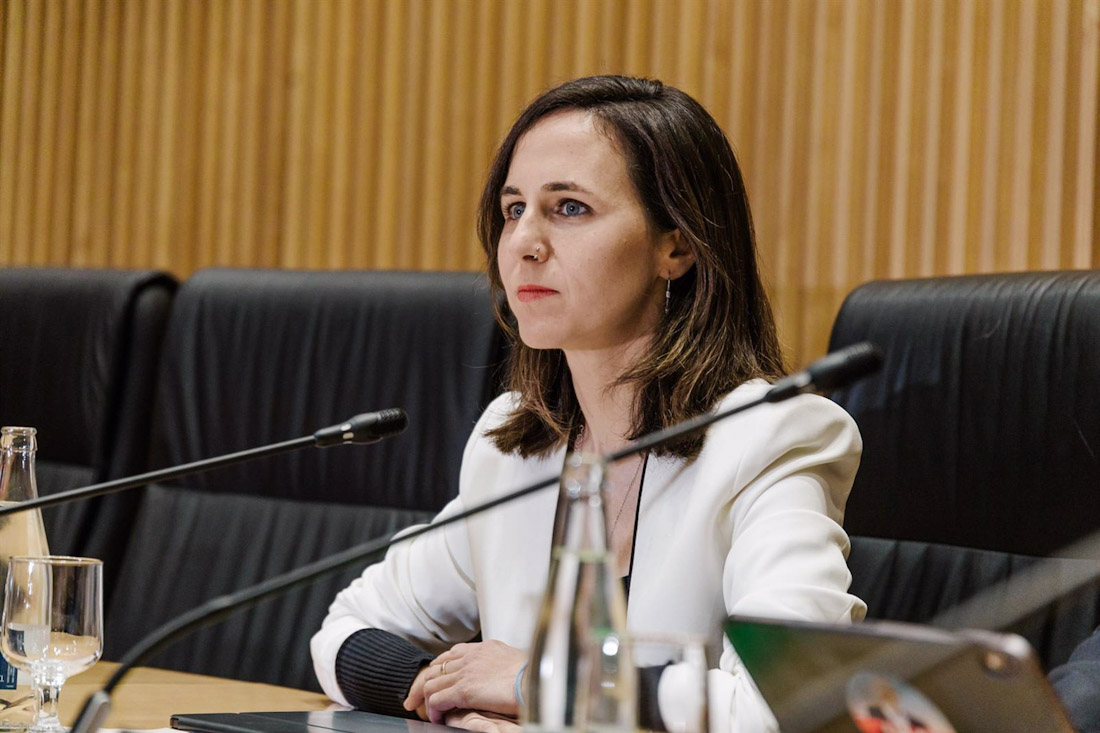 La secretaria general de Podemos, Ione Belarra (CARLOS LUJÁN - EUROPA PRESS)
