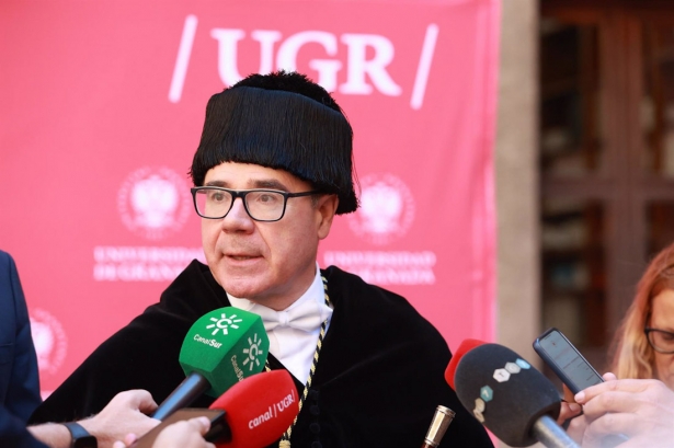 El rector de la UGR, Pedro Mercado, en imagen de archivo (ROCÍO RUZ - EUROPA PRESS)