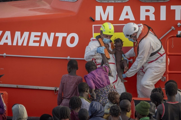 Rescate de Salvamento Marítimo en imagen de archivo (ANTONIO SEMPERE/ EUROPA PRESS)