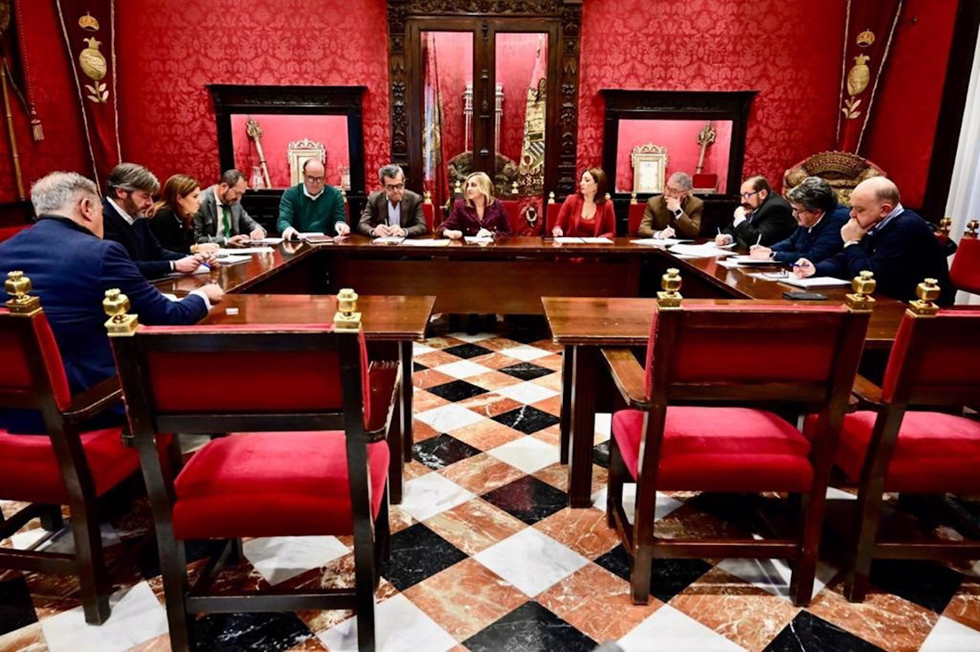 Reunión de la Oficina Técnica para la Candidatura de Granada a la Capitalidad Cultural Europea 2031, en imagen de archivo (AYUNTAMIENTO) 