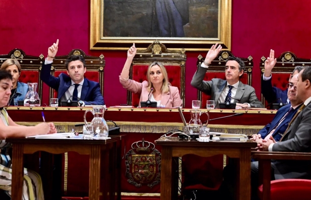 Pleno del Ayuntamiento de Granada, en imagen de archivo (PERFIL DE MARIFRÁN CARAZO EN LA RED SOCIAL `X`) Pleno del Ayuntamiento de Granada, en imagen de archivo (PERFIL DE MARIFRÁN CARAZO EN LA RED SOCIAL `X`)