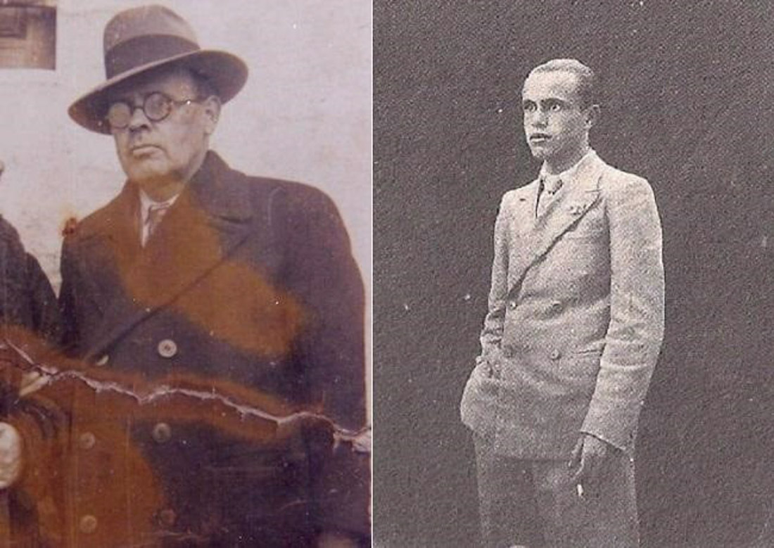 Imagen de Ángel Matarán, maestro de Alhendín, y de su hijo Alfonso Matarán (ASOCIACIÓN VERDAD, JUSTICIA Y REPARACIÓN)