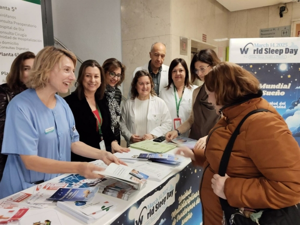 Mesa informativa con motivo del Día Mundial del Sueño (HOSPITAL VIRGEN DE LAS NIEVES) Mesa informativa con motivo del Día Mundial del Sueño (HOSPITAL VIRGEN DE LAS NIEVES)