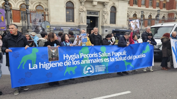 Un momento de la concentración Un momento de la concentración