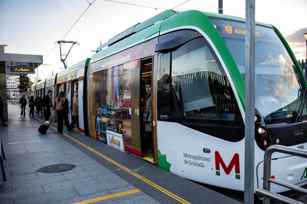 Metro de Granada, en imagen de archivo (JUNTA DE ANDALUCÍA)
