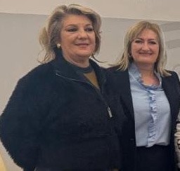 Carmen Lidia Reyes y Celia Santiago (PP)