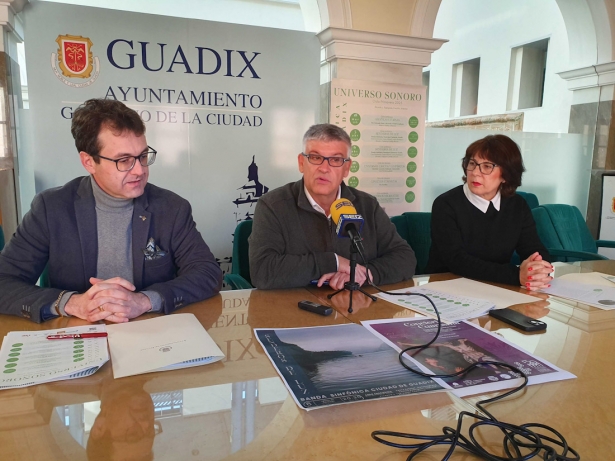 Presentación del concierto (AYTO. GUADIX)