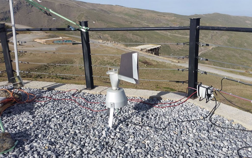 Detector de polen en Sierra Nevada. (UGR)