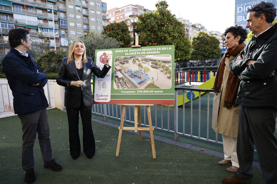 Visita a la glorieta de Arabial (AYTO. GRANADA)