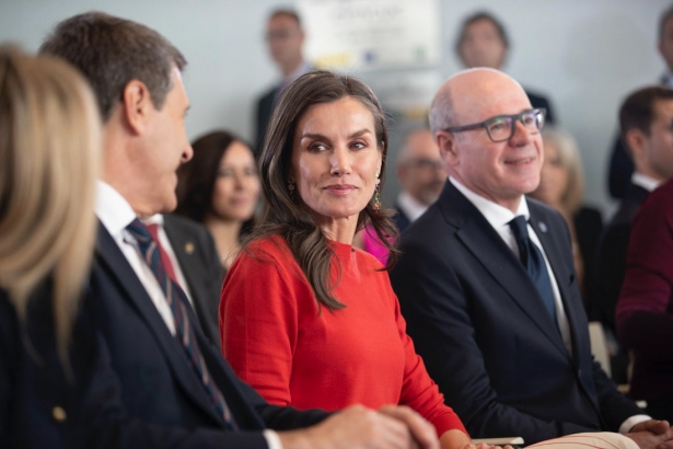 Pedro Mercado junto a la Reina Leticia (ANTONIO L. JUÁREZ)