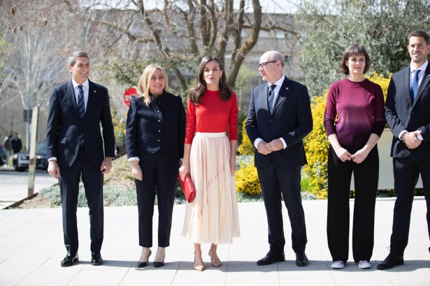 Visita de la reina a las instalaciones del Cimcyc (ANTONIO L. JUÁREZ)