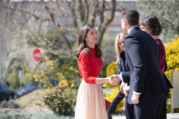 Visita de la reina a las instalaciones del Cimcyc (ANTONIO L. JUÁREZ)
