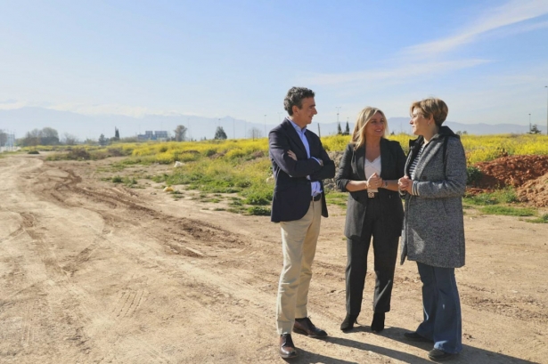 Inicio de las obras en el parque de las familias 