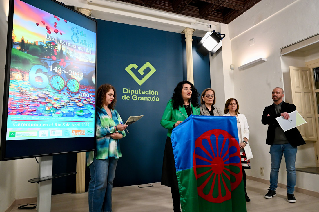 Presentación de las actividades por el día del pueblo gitano (DIPGRA)