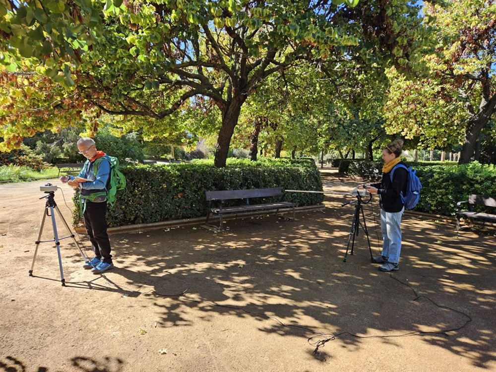 Medición del estudio para detectar las zonas de mayor riesgo térmico de Granada y su cinturón metropolitano (UGR)