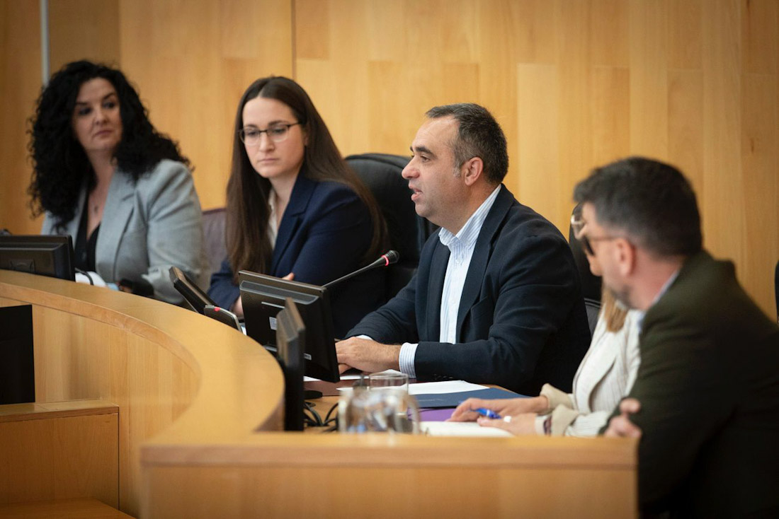 Reunión en Diputación con los alcaldes (ANTONIO L. JUÁREZ)