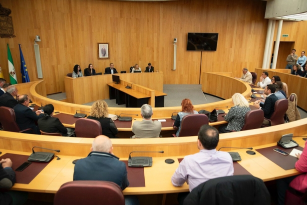 Reunión en Diputación con los alcaldes (ANTONIO L. JUÁREZ)