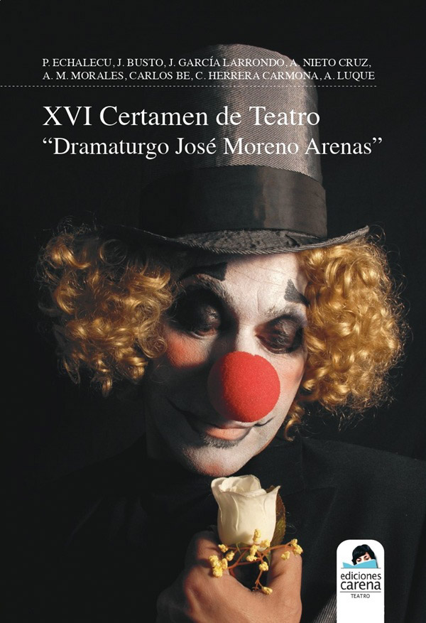 Cartel del XVI certamen de teatro Dramaturgo José Moreno Arenas