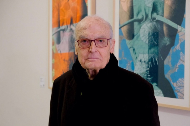 El artista sevillano Luis Gordillo, uno de los artistas que expone en `Andalucía Perpetuum Mobile` (UNIVERSIDAD DE SEVILLA)