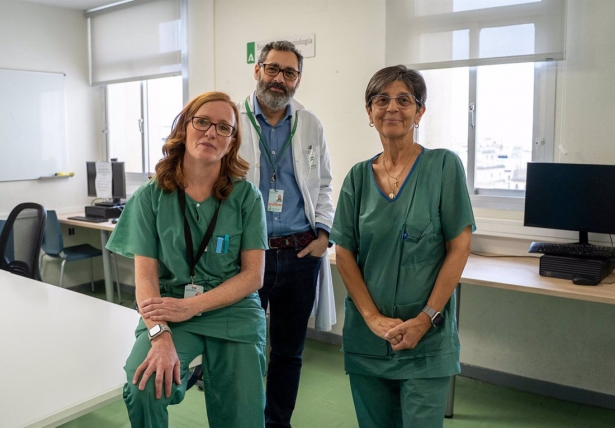 Parte del equipo de la unidad de Hipertensión y Riesgo Vascular del Hospital Universitario Virgen de las Nieves Parte del equipo de la unidad de Hipertensión y Riesgo Vascular del Hospital Universitario Virgen de las Nieves