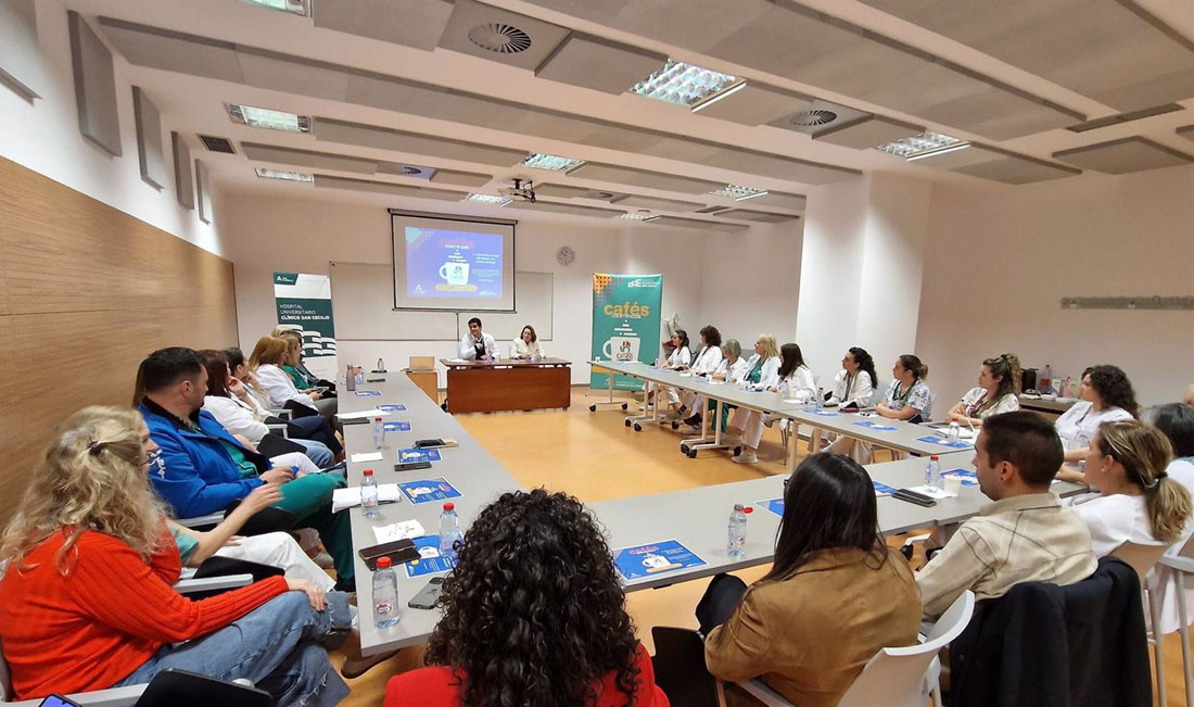 Charla homenaje en los `Cafés científicos` del Clínico San Cecilio