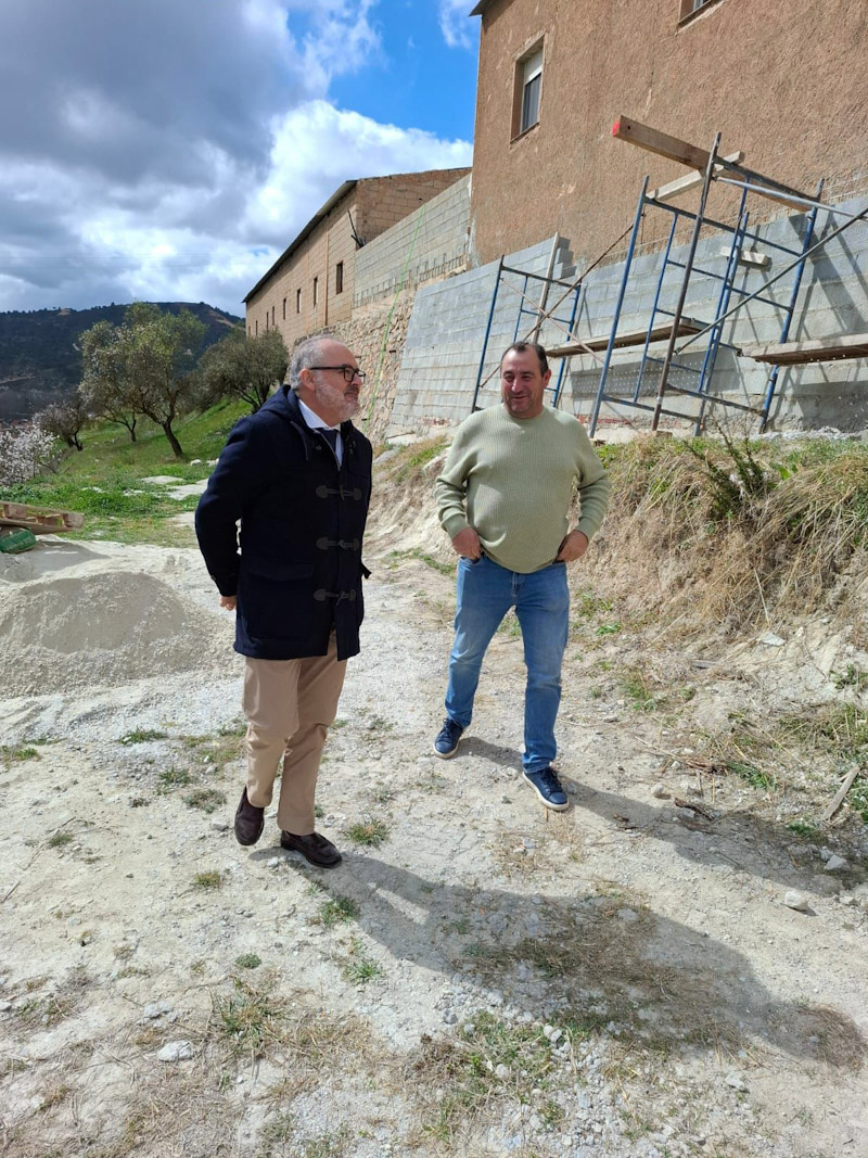 Imagen de la visita a Jayena (JUNTA)