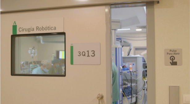 Quirófano de Cirugía robótica (HUSC)