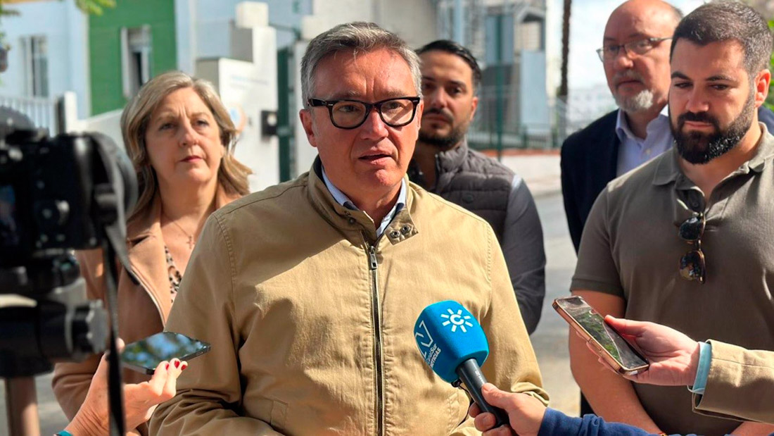 El portavoz del Grupo Parlamentario Vox en Andalucía, Manuel Gavira (VOX)