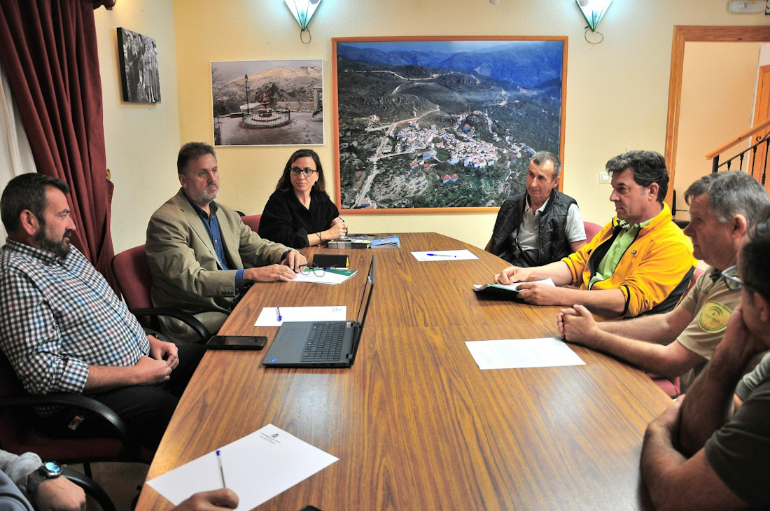 Imagen de la visita a Lentegi (JUNTA)