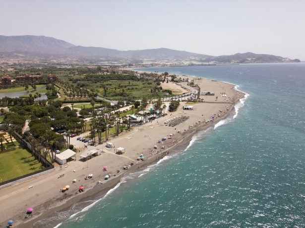 Vista panorámica de Playa Granada (AYTO. MOTRIL)