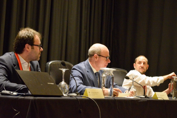 Apertura del 14º Congreso Internacional sobre Revistas Científicas con el rector de la Universidad de Granada, Pedro Mercado (UGR)