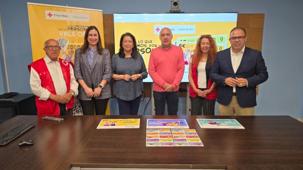 Presentación del sorteo del oro de la Cruz Roja (AYTO. ALMUÑÉCAR)